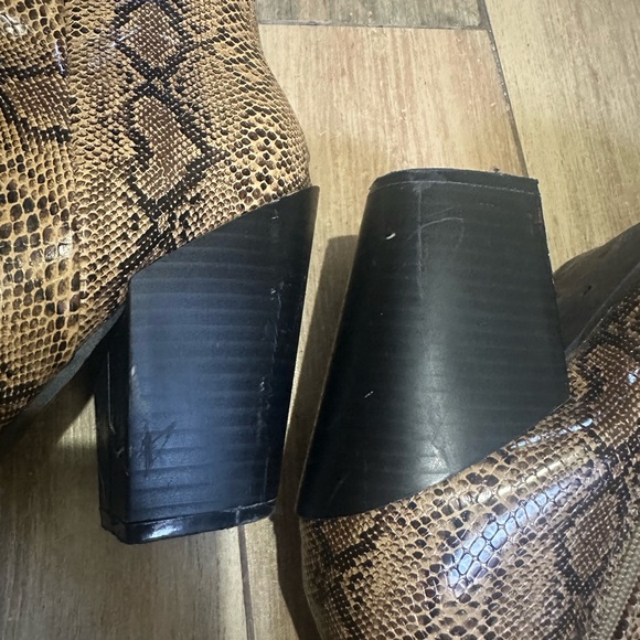 Snakeskin Boots - Picture 3 of 4